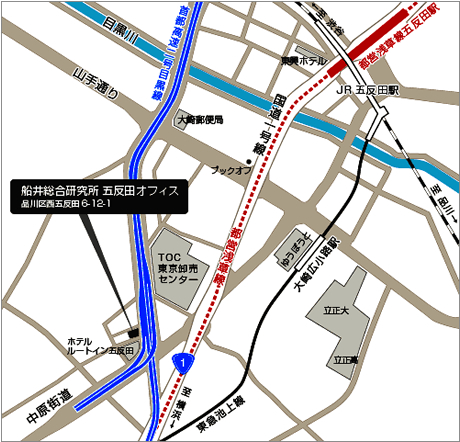五反田オフィス 地図