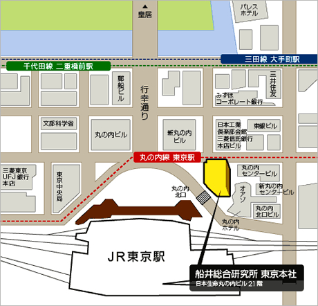 東京本社 地図